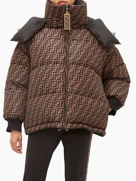 fendi puffer jacket sale|fendi raglan puffer jacket.